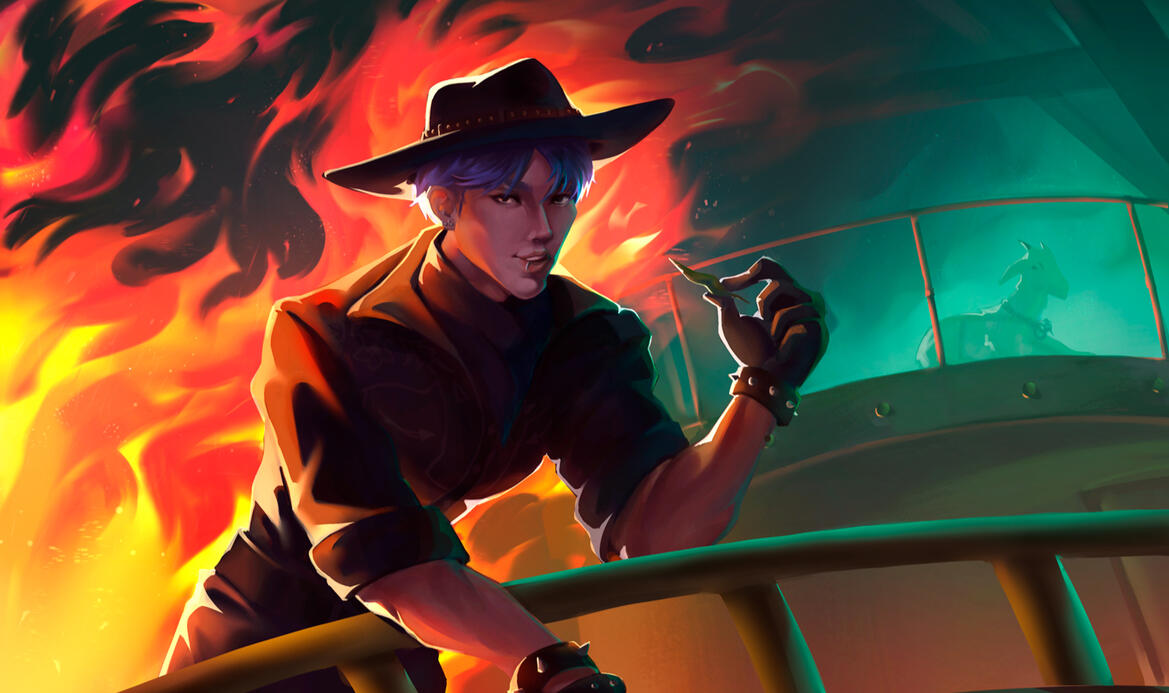 Hongjoong from ATEEZ - Personal fanart