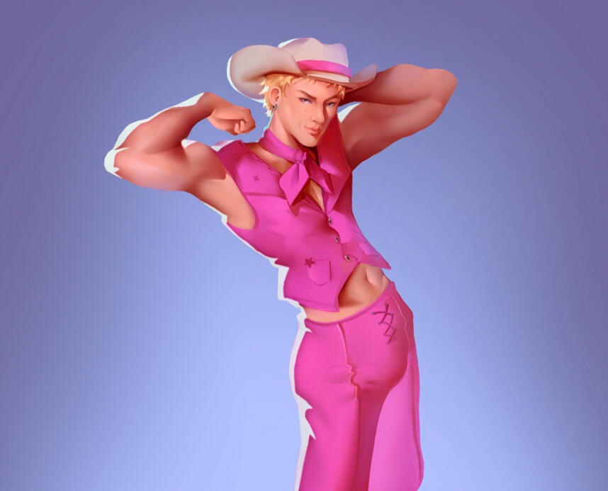 Mingi barbie - personal fanart