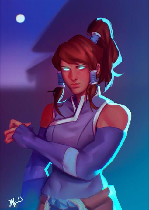 Korra - personal fanart